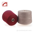 Fíos mesturados de cachemira racheon para tricotar esponjoso de tricô